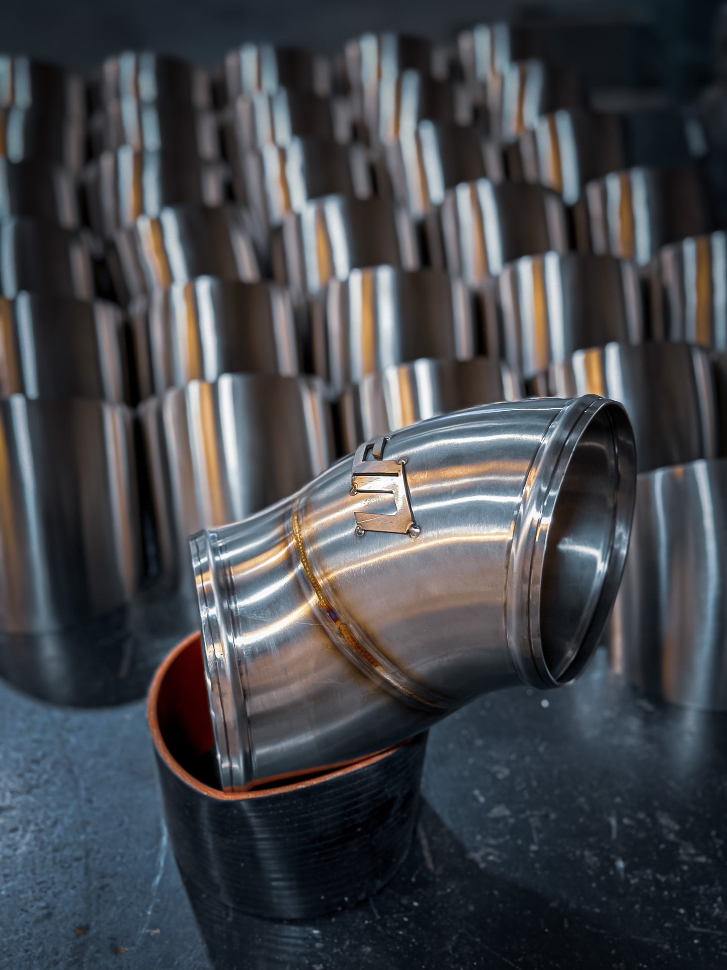 Unique S400/GT42 Low Mount 5” Intake