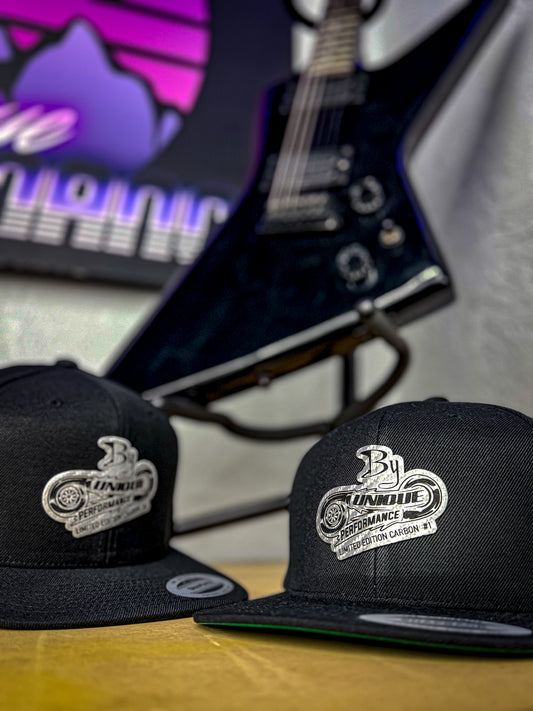Silver Carbon SnapBack
