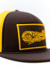 Gold Mesh Turbo Snapback