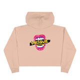 Kiss Crop Hoodie