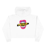 Kiss Crop Hoodie